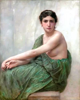 Réflexion 1905 by William-Adolphe Bouguereau