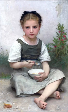 Le Déjeuner Du Matin by William-Adolphe Bouguereau