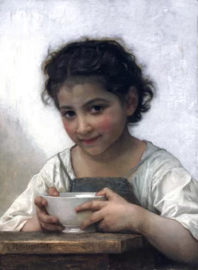 La Soupe au Lait by William-Adolphe Bouguereau