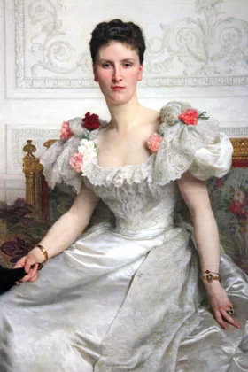 Madame la Comtesse de Cambacérès 1895 by William-Adolphe Bouguereau