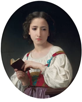 Le Livre D'heures by William-Adolphe Bouguereau