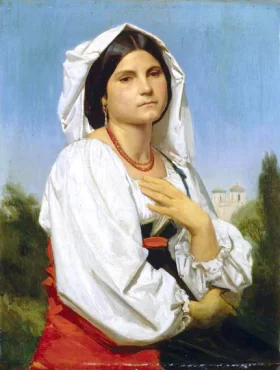 Portrait of Thérésa 1854 by William-Adolphe Bouguereau Portrait of Thérésa 1854 by William-Adolphe Bouguereau