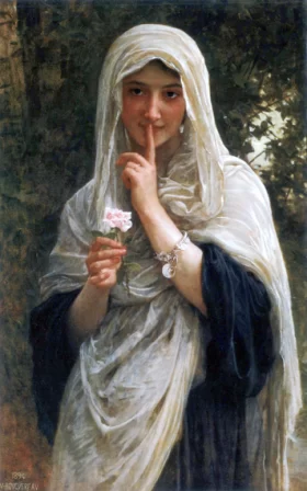 The Secret 1894 by William-Adolphe Bouguereau