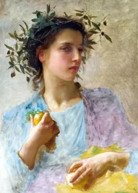 Summer 1880 by William-Adolphe Bouguereau