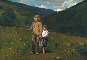 Crossing the Pasture by Winslow Homer