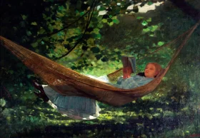 Sunlight and Shadow by Winslow Homer