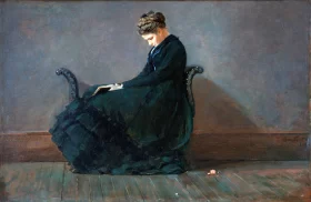 Portrait of Helena de Kay 1872 by Winslow Homer Portrait of Helena de Kay 1872 by Winslow Homer