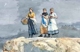 Where are the Boats 1883 by Winslow Homer Where are the Boats 1883 by Winslow Homer