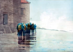 The Life Brigade, 1883 by Winslow Homer The Life Brigade, 1883 by Winslow Homer