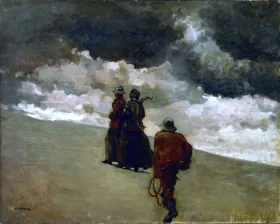 To the Rescue 1886 by Winslow Homer To the Rescue 1886 by Winslow Homer