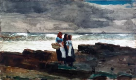 Sun and Clouds, 1882 by Winslow Homer Sun and Clouds, 1882 by Winslow Homer