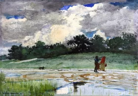 After the Rain, Prouts Neck, 1887 by Winslow Homer After the Rain, Prouts Neck, 1887 by Winslow Homer