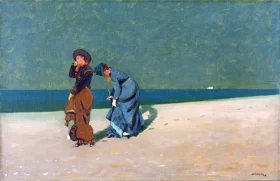 Evening on the Beach by Winslow Homer Evening on the Beach by Winslow Homer