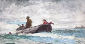 Tynemouth Priory, England 1881 by Winslow Homer Tynemouth Priory, England 1881 by Winslow Homer