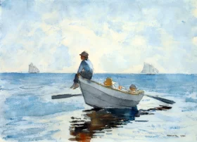 Boys in a Dory, 1880 by Winslow Homer Boys in a Dory, 1880 by Winslow Homer