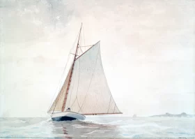 Sailing off Gloucester 1880 by Winslow Homer Sailing off Gloucester 1880 by Winslow Homer