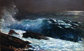 Sunlight on the Coast 1890 by Winslow Homer Sunlight on the Coast 1890 by Winslow Homer