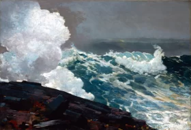 Northeaster 1895 by Winslow Homer Northeaster 1895 by Winslow Homer