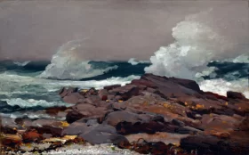Eastern Point 1900 by Winslow Homer Eastern Point 1900 by Winslow Homer