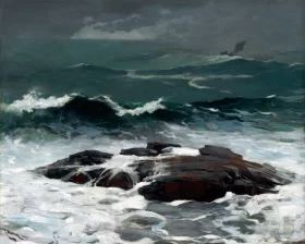 Summer Squall 1904 by Winslow Homer Summer Squall 1904 by Winslow Homer