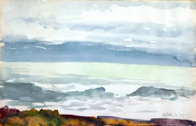 View at Prout's Neck, Maine, 1894 by Winslow Homer View at Prout's Neck, Maine, 1894 by Winslow Homer