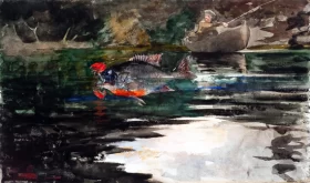 An Unexpected Catch 1890 by Winslow Homer