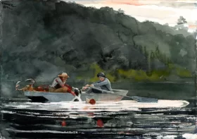 The End of the Hunt 1892 by Winslow Homer