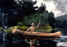 The North Woods, 1884 by Winslow Homer