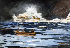 Under the Falls, the Grand Discharge, 1895 by Winslow Homer Under the Falls, the Grand Discharge, 1895 by Winslow Homer