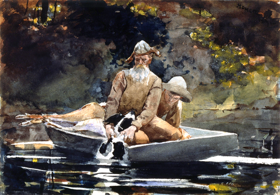 After the Hunt 1892 by Winslow Homer, oil painting reproduction on canvas After the Hunt 1892 by Winslow Homer
