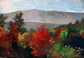 Autumn Treetops, 1873 by Winslow Homer Autumn Treetops, 1873 by Winslow Homer