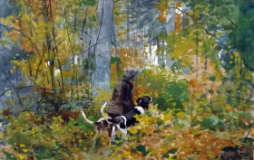 On the Trail, 1889 by Winslow Homer On the Trail, 1889 by Winslow Homer
