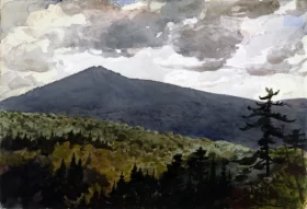 Burnt Mountain 1902 by Winslow Homer Burnt Mountain 1902 by Winslow Homer