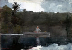 The Lone Fisherman, 1889 by Winslow Homer