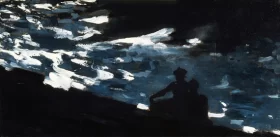 Moonlight on the Water by Winslow Homer Moonlight on the Water by Winslow Homer