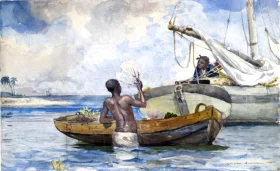 Done in the Bahamas 1885 by Winslow Homer Done in the Bahamas 1885 by Winslow Homer
