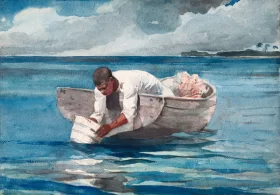 The Water Fan by Winslow Homer The Water Fan by Winslow Homer
