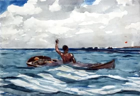 The Light House, Nassau 1899 by Winslow Homer