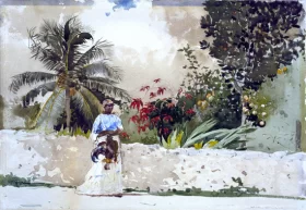 On the Way to Market, Bahamas, 1885 by Winslow Homer