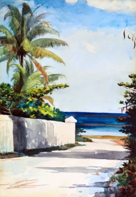 Road in Nassau by Winslow Homer Road in Nassau by Winslow Homer