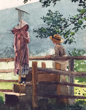 Spring, 1878 by Winslow Homer Spring, 1878 by Winslow Homer