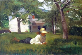 The Nooning 1872 by Winslow Homer The Nooning 1872 by Winslow Homer