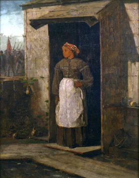 Near Andersonville, 1866 by Winslow Homer Near Andersonville, 1866 by Winslow Homer