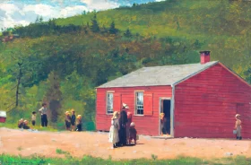 School Time 1874 by Winslow Homer School Time 1874 by Winslow Homer