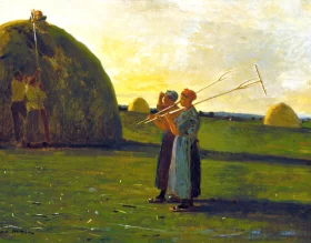 Haymakers 1867 by Winslow Homer Haymakers 1867 by Winslow Homer