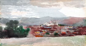 View of Santiago de Cuba, 1885 by Winslow Homer