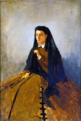 Portrait of Pauline 1867 by Winslow Homer