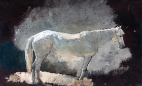White Mare 1868 by Winslow Homer
