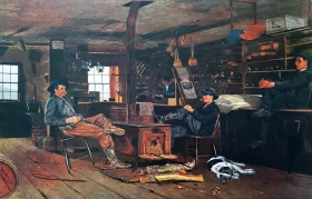 The Country Store 1872 by Winslow Homer