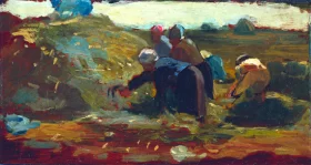 Women Working in a Field 1867 by Winslow Homer